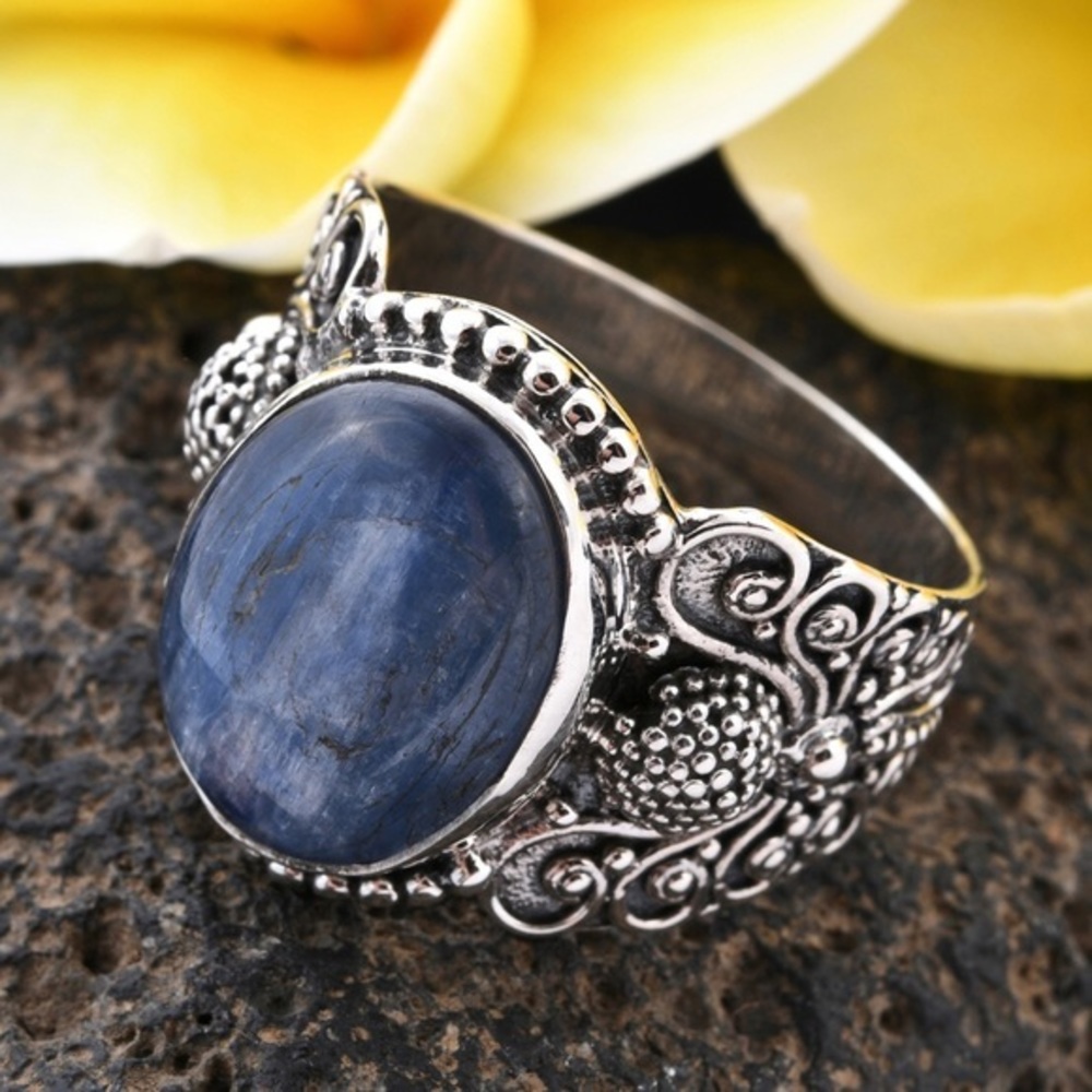 Bali Legacy Himalayan Kayanite Sterling ring 7
